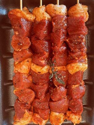 LAMB SHISH(MARINATED)SKEWER (448)