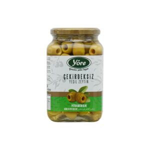 Yöre Çekirdeksiz Yeşil Zeytin 450 gr (161-180 Kalibre)