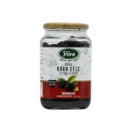Yöre Gemlik Yağlı Kuru Sele Siyah Zeytin 550 gr,Dried Black olives