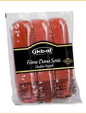 İkbal Füme Dana Cheddarlı Sosis 300 GR