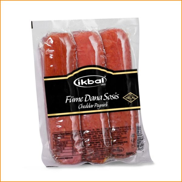 İkbal Füme Dana Cheddarlı Sosis 300 GR